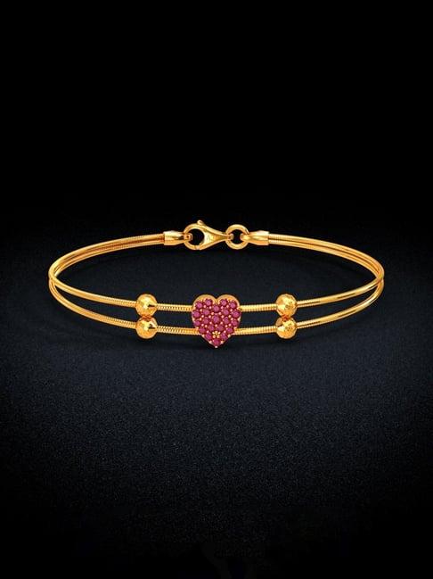 joyalukkas 22k gold elation women bracelet