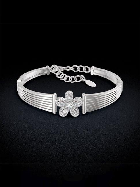 joyalukkas stunning 925 silver women bracelet