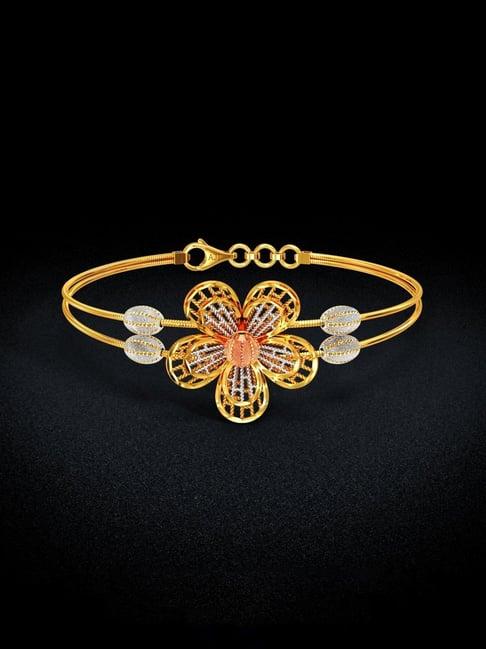 joyalukkas 22k gold ecstasy bracelet for women
