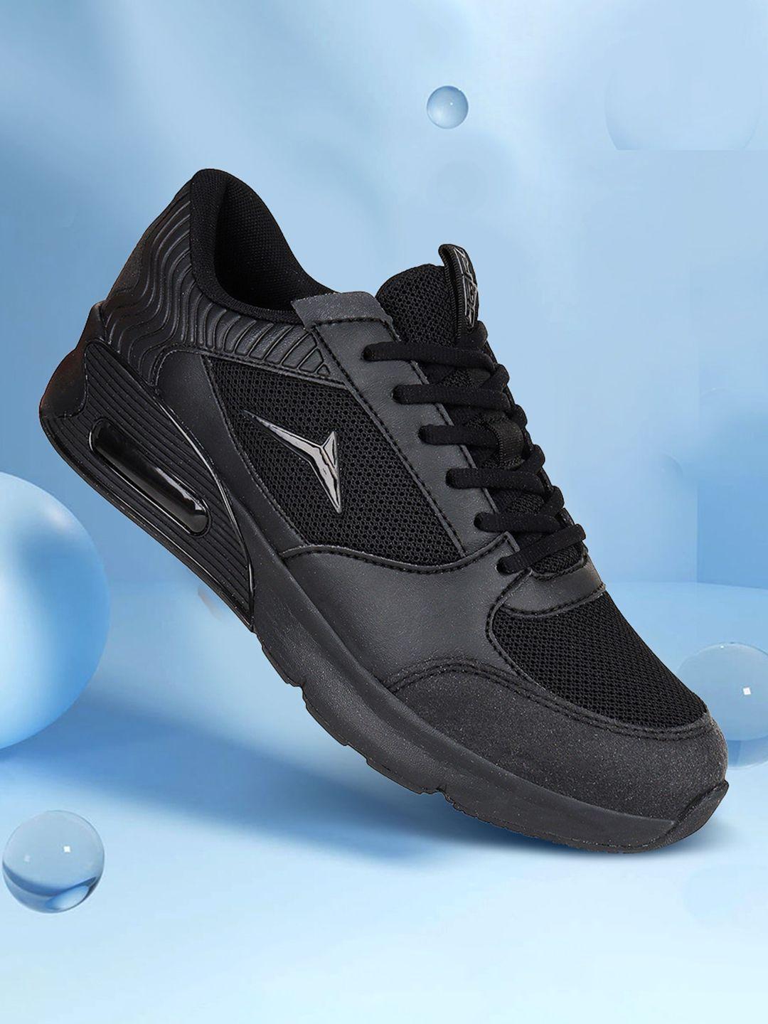 jqr men black sneakers