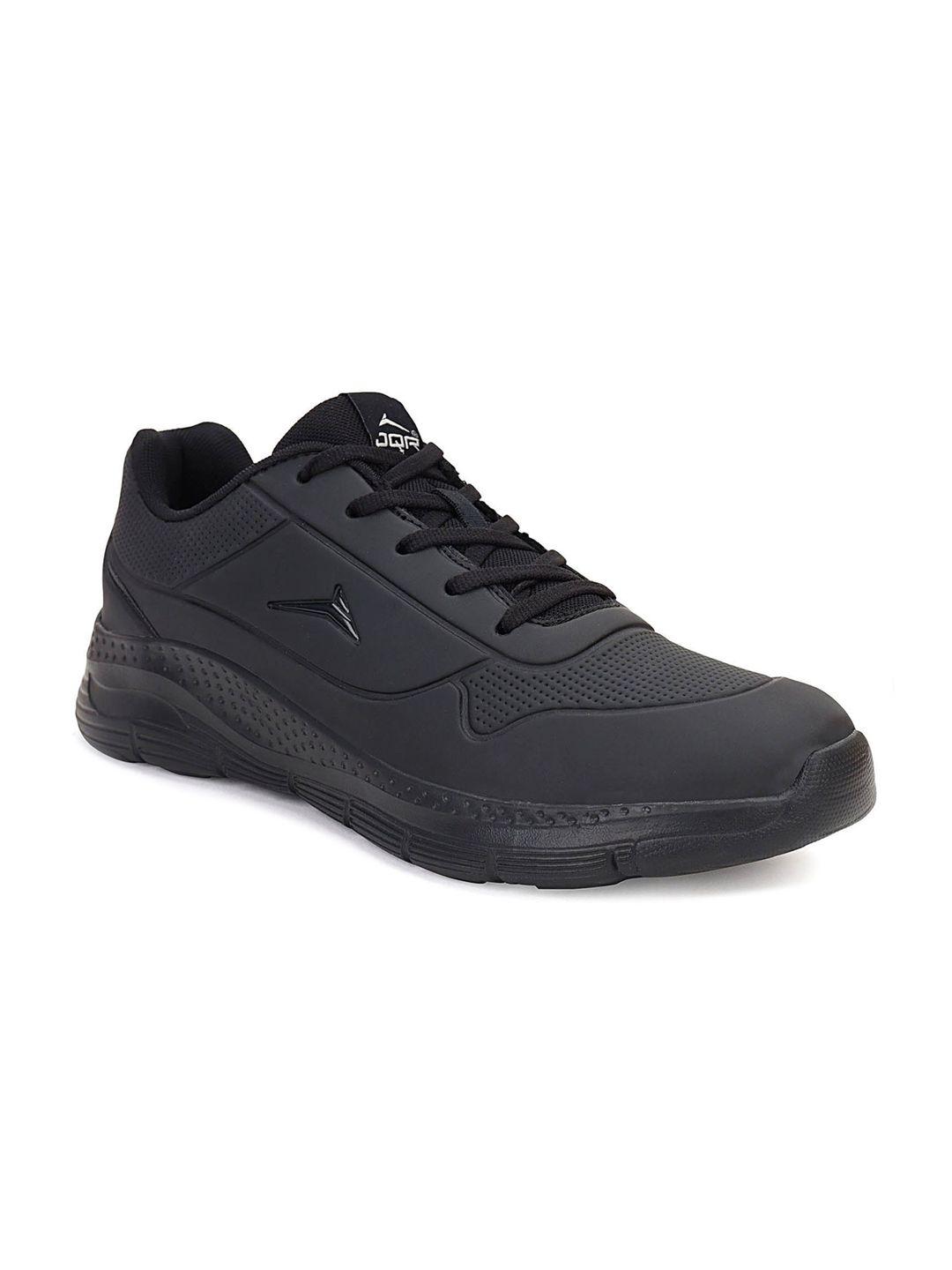 jqr men black sneakers