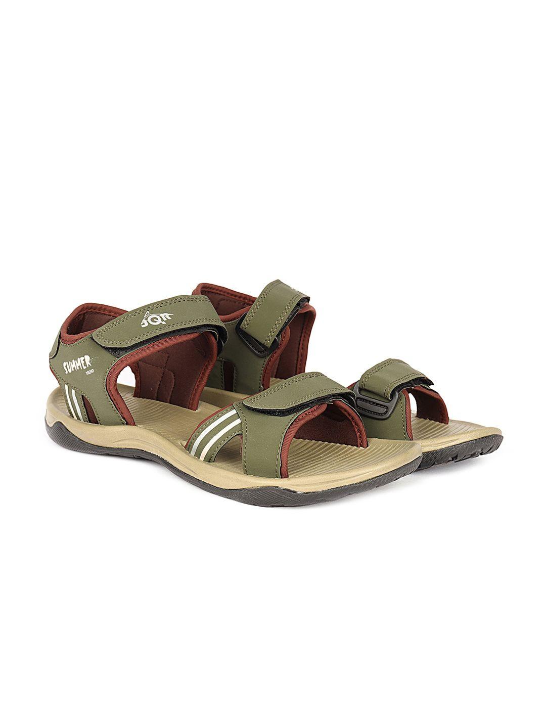 jqr men velcro sports sandals