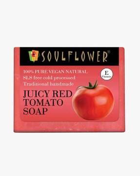 juciy red tomato soap