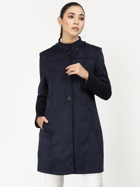 juelle navy over coat