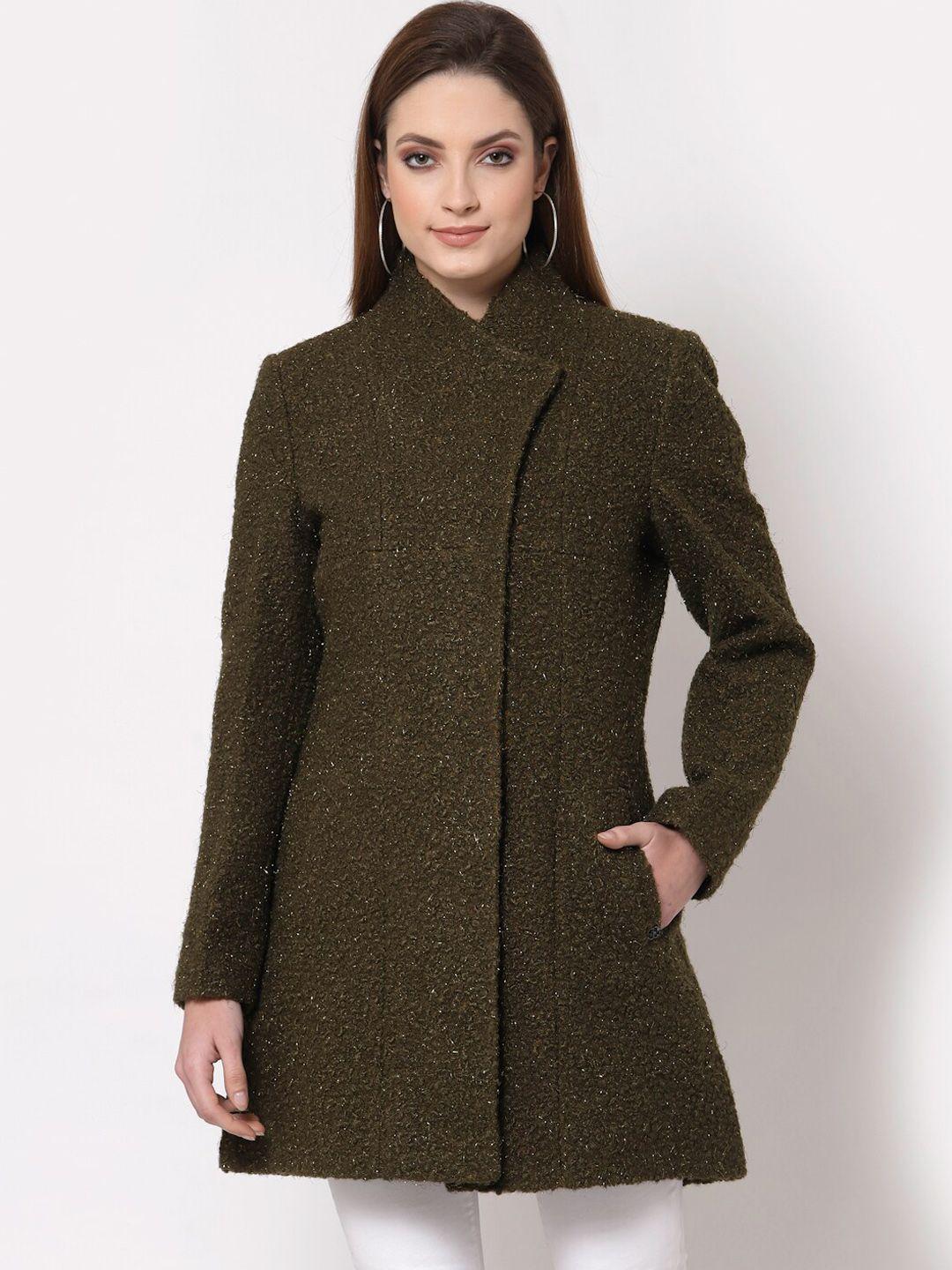 juelle self design longline wrap coats