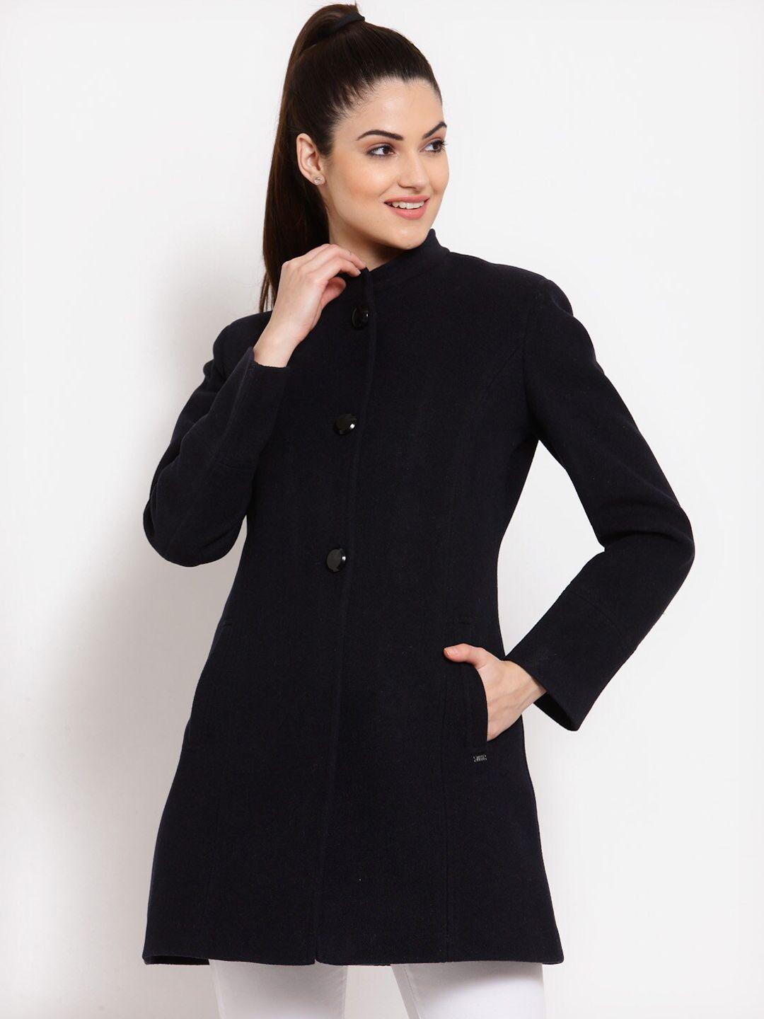 juelle single-breasted over coat