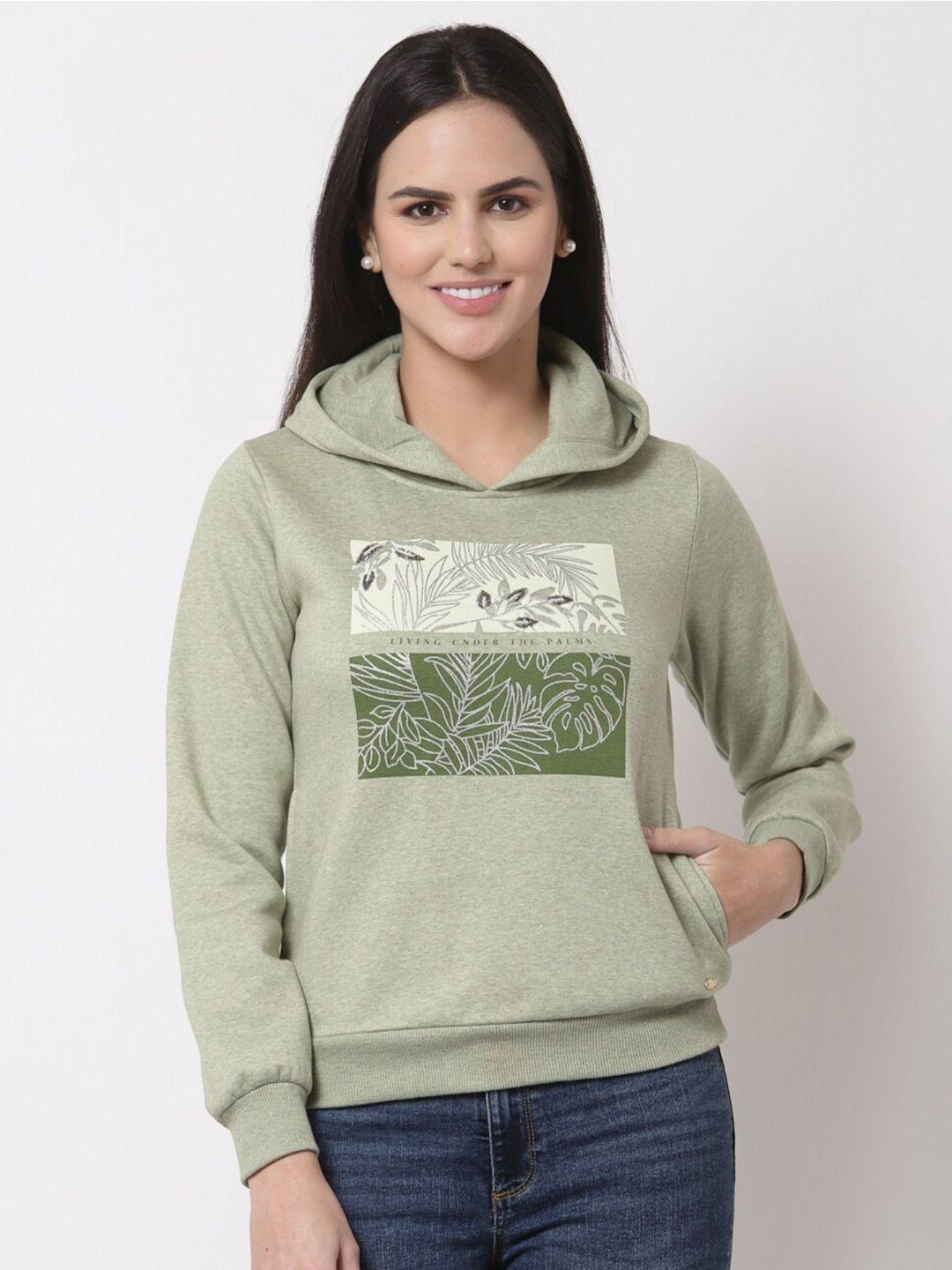 juelle women printed hooded pullover fleece sweatshirt