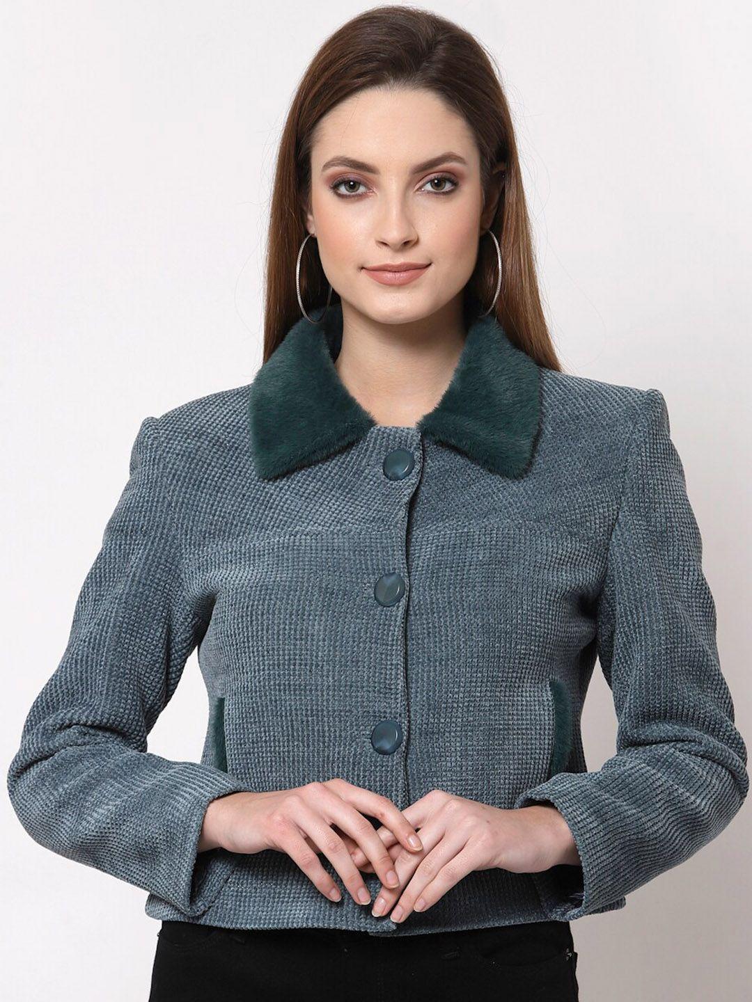 juelle women self-designed single-breasted pea coat