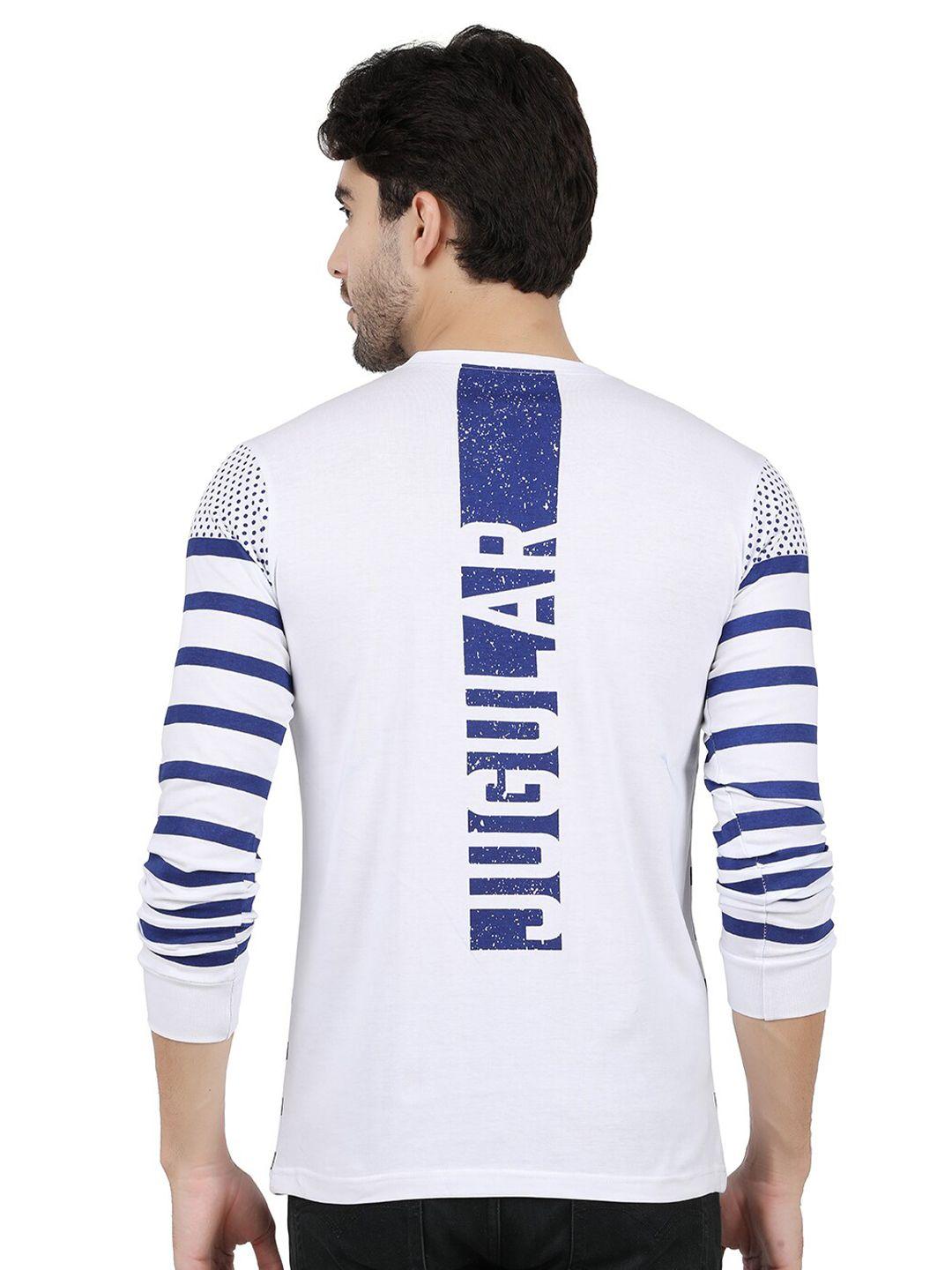 jugular striped pure cotton t-shirt