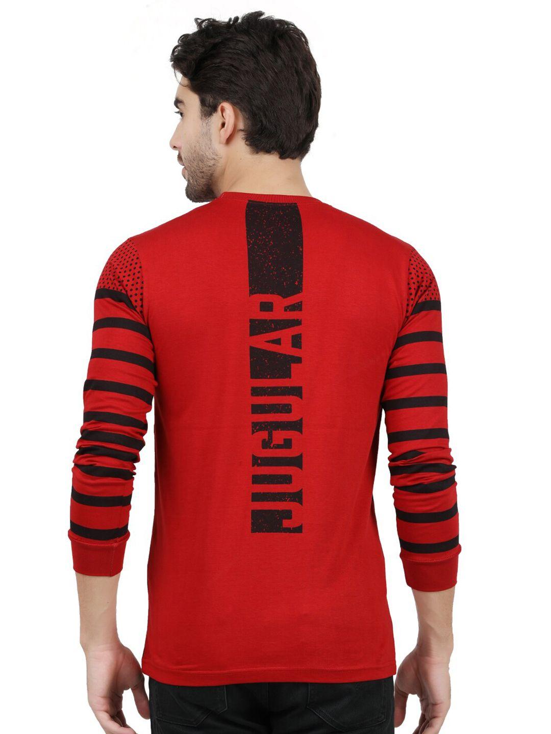 jugular striped pure cotton t-shirt