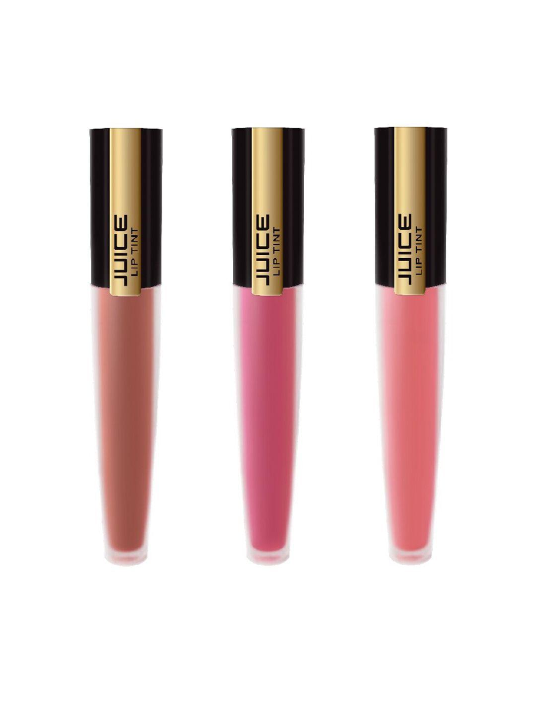 juice pack of 3 liquid lipsticks