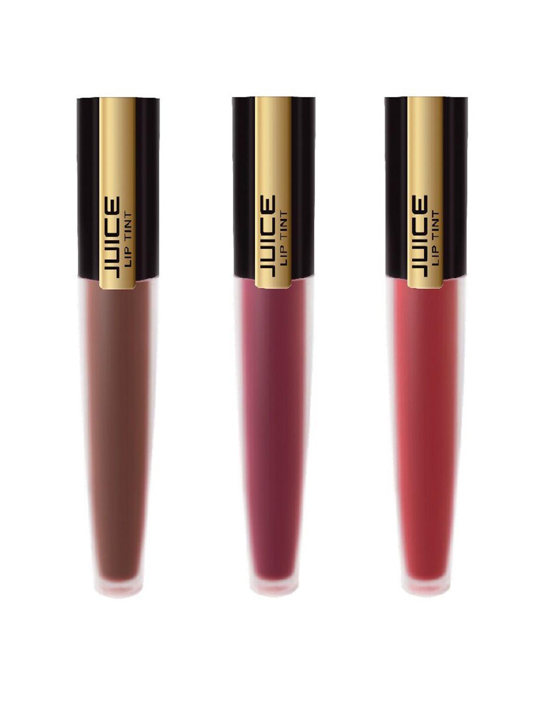 juice pack of 3 matte lip tint