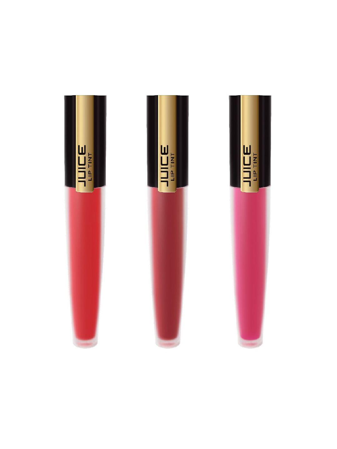 juice pack of 3 matte lip tint