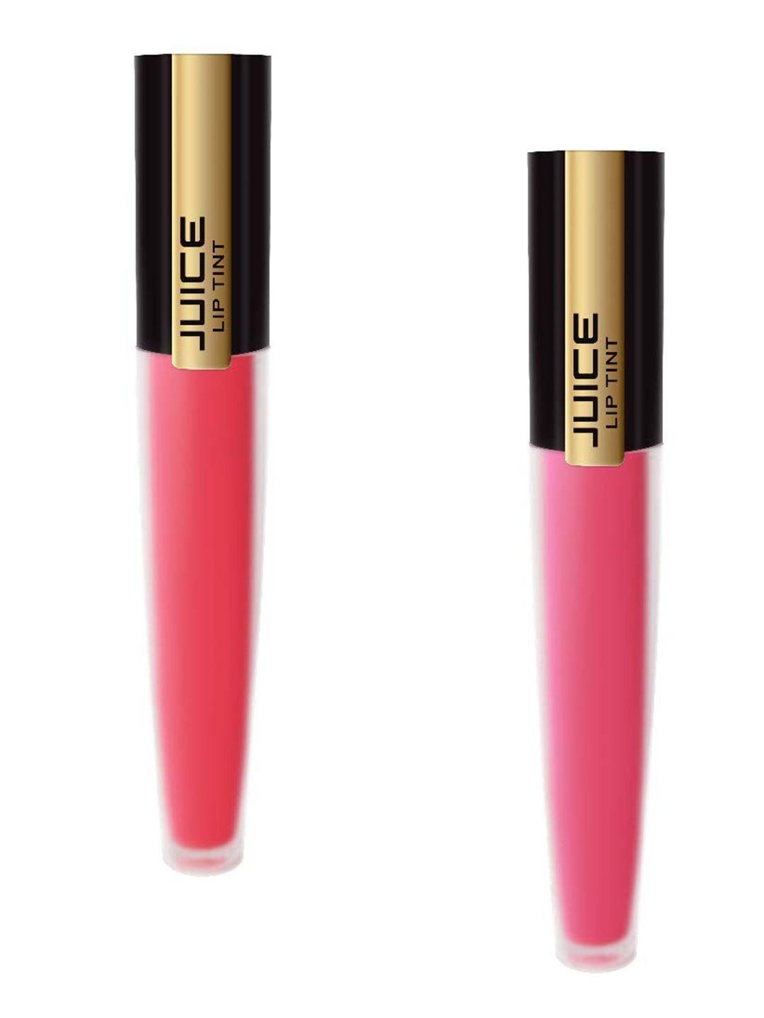 juice set of 2 matte lip tint - smoky rose m-10 & dusty rose m-11