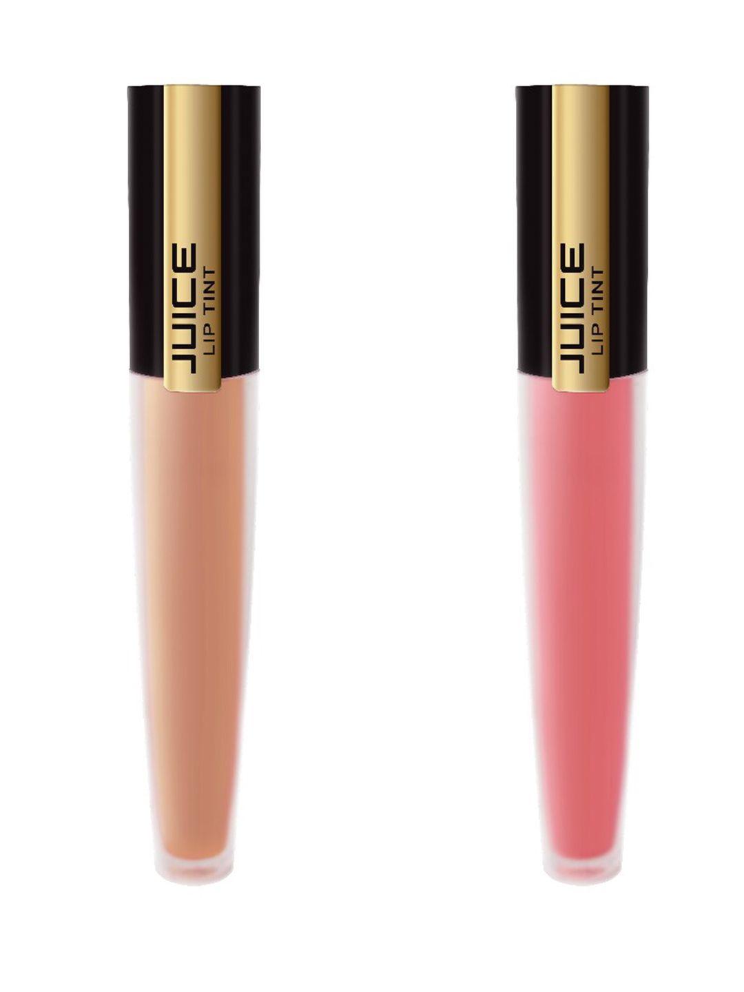 juice set of 2 matte lip tints - wine berry nude m-94 & sparkling nude m-91