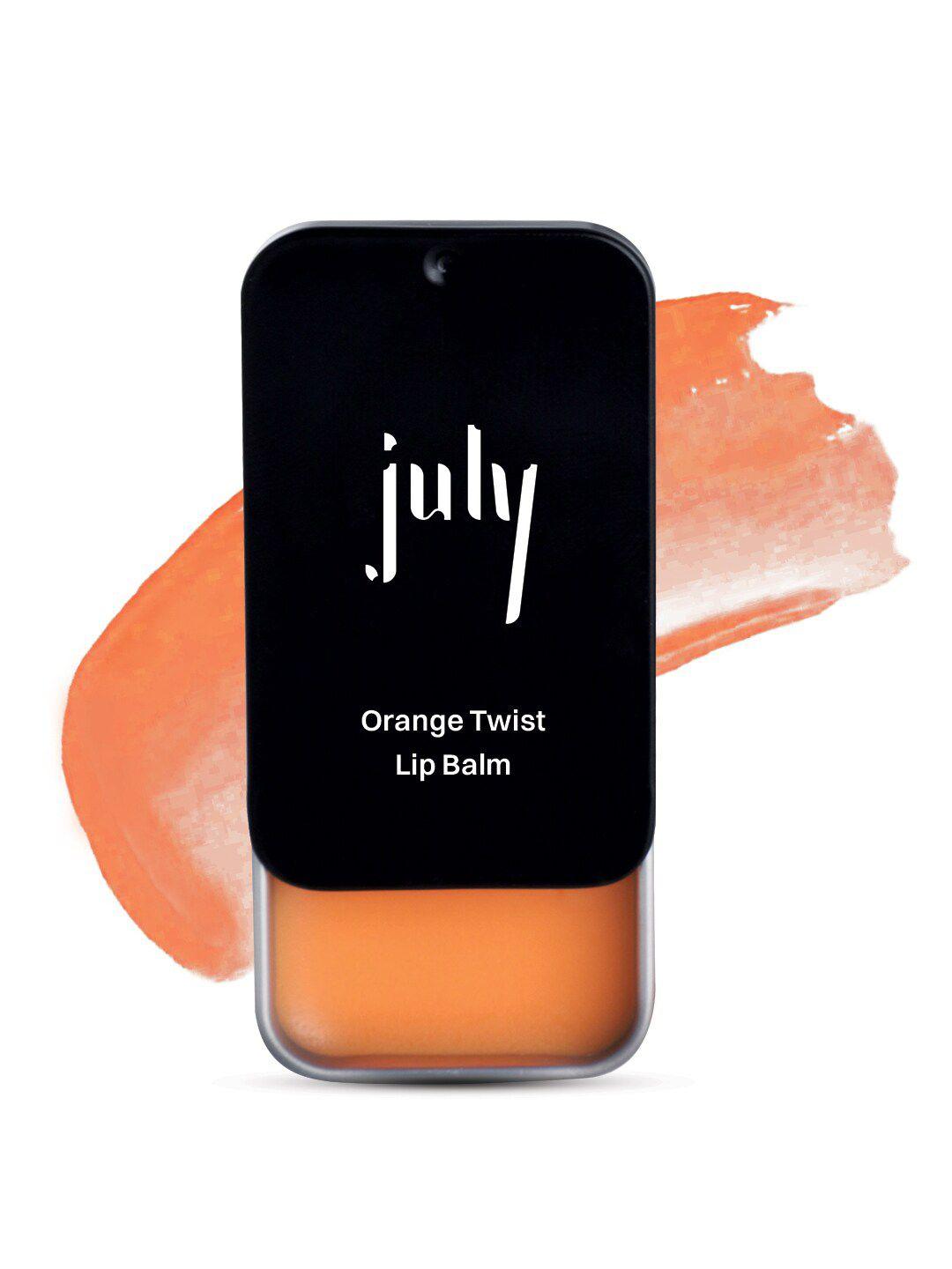 july orange twist nourishing lip balm - 10g