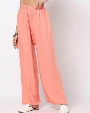 jumbo palazzos with elasticated waistband