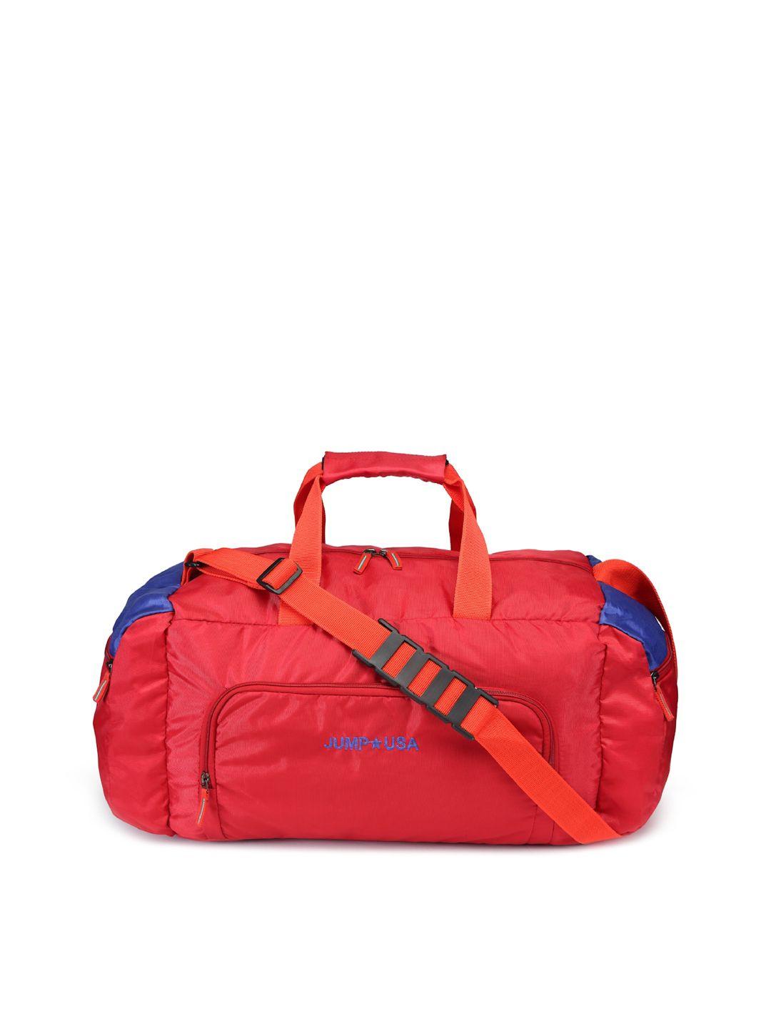 jump usa colourblocked medium sports duffle bag