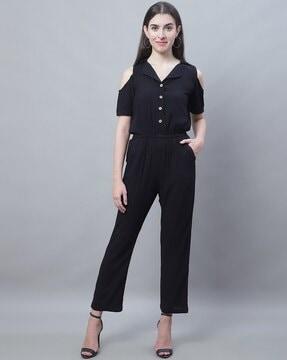 jumpsuit with elasticated waist