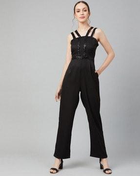 jumpsuit with insert pocket
