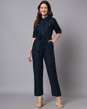 jumpsuit with insert pockets