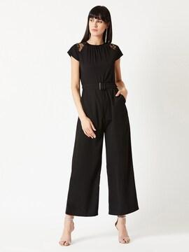 jumpsuit with lace panels