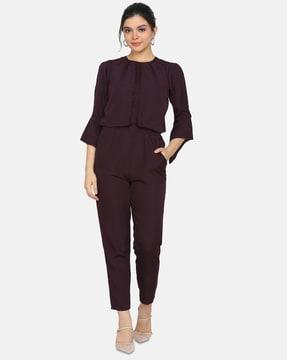 jumpsuit with slip pockets