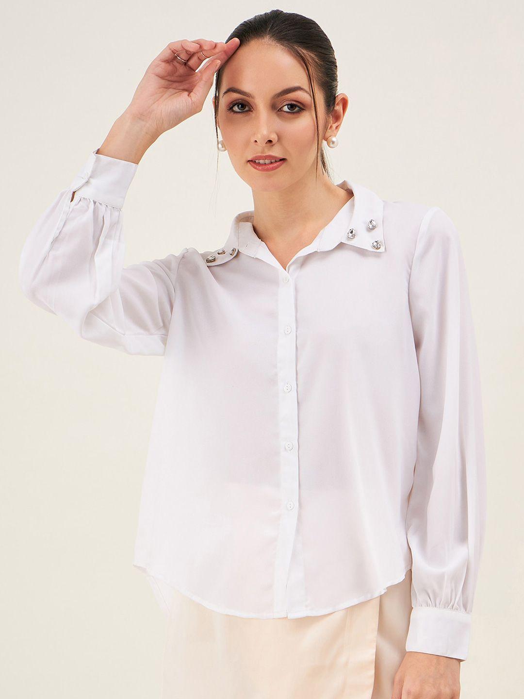 june & harry comfort embellished party shirt