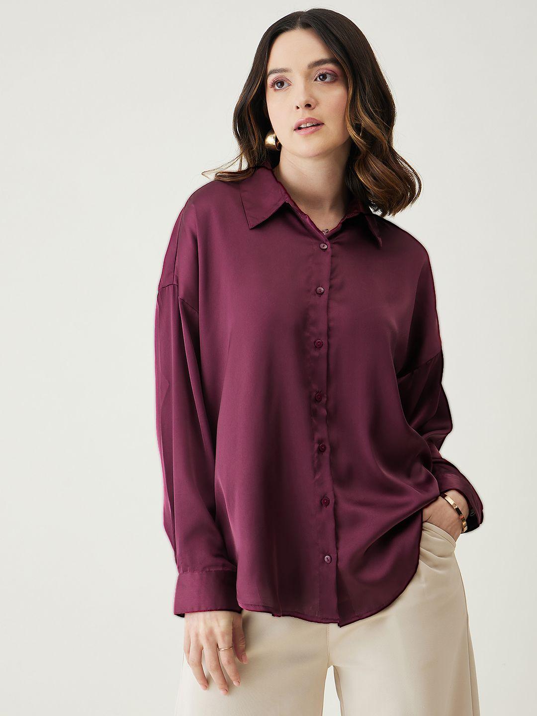 june & harry comfort satin shirt