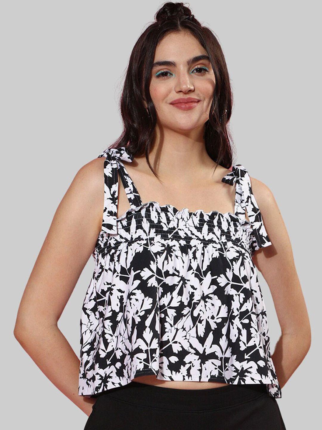 juneberry floral printed pure cotton top with trouser