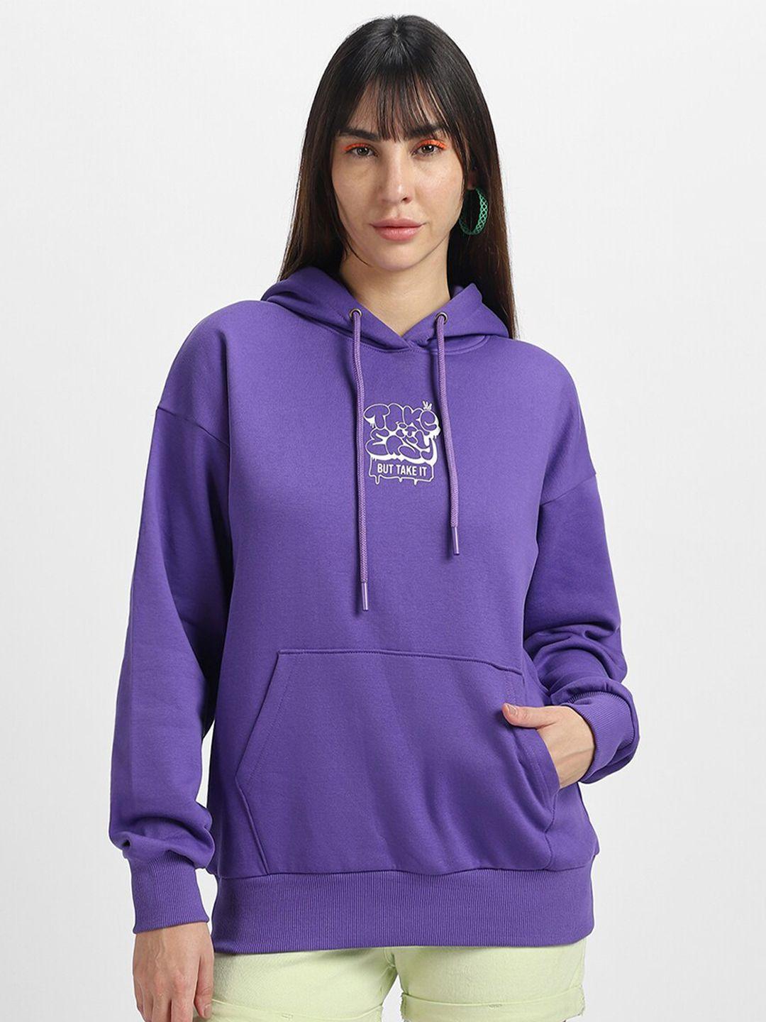 juneberry hooded fleece sweatshirt