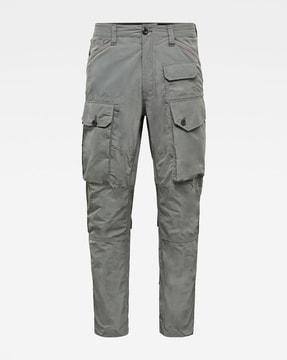 jungle panelled tapered fit cargo pants