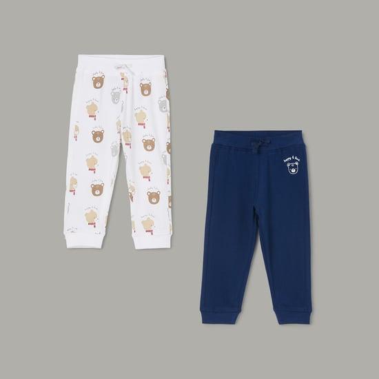 junior baby boys graphic printed track pants