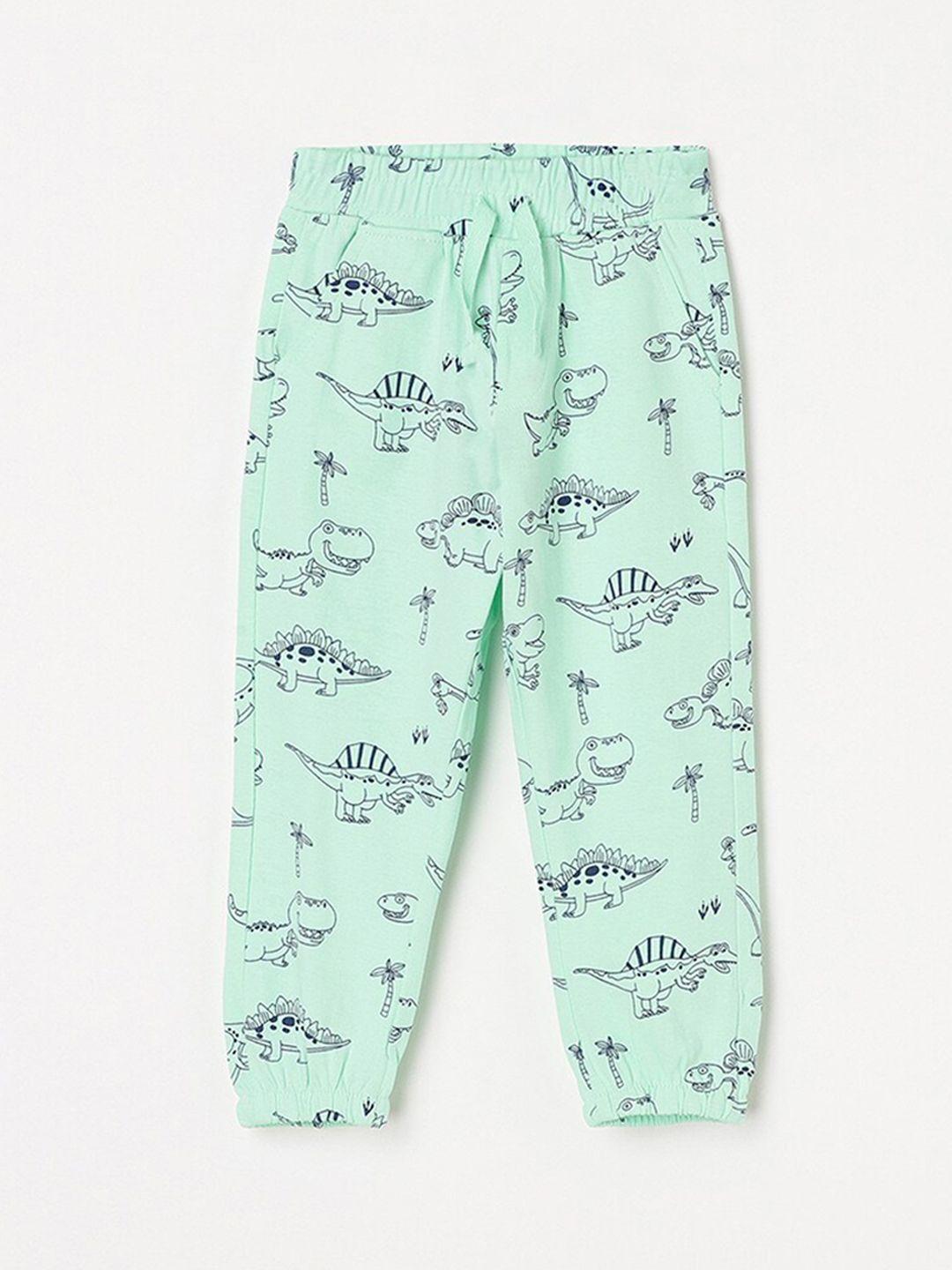 juniors by lifestyle boys conversational printed cotton track pants