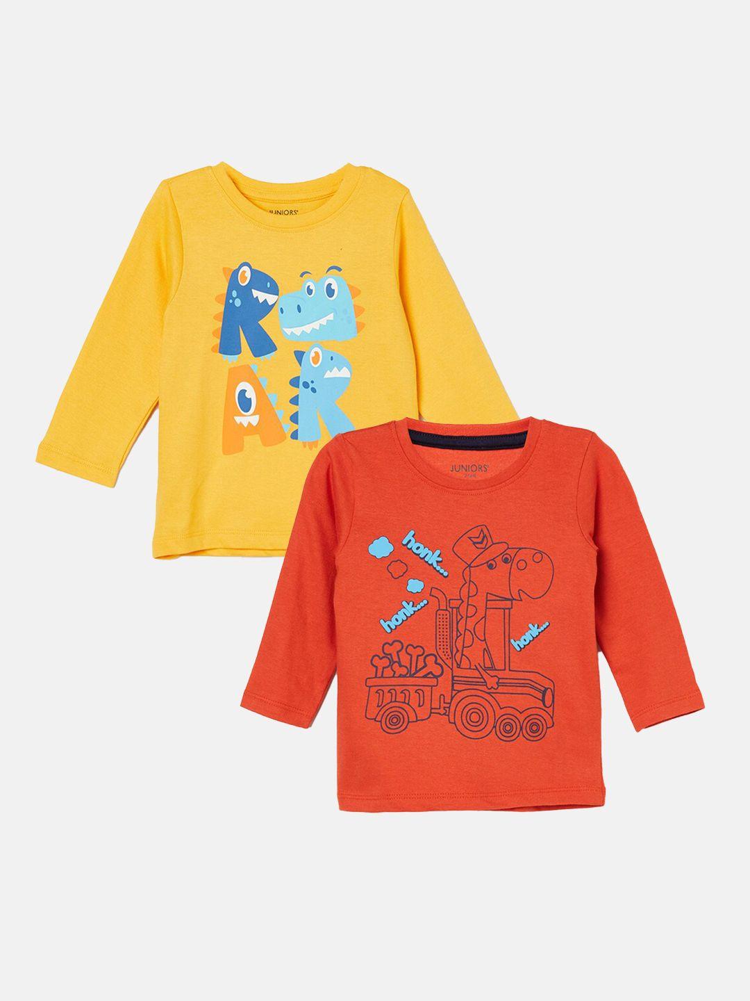juniors-by-lifestyle-boys-pack-of-2-printed-cotton-t-shirts
