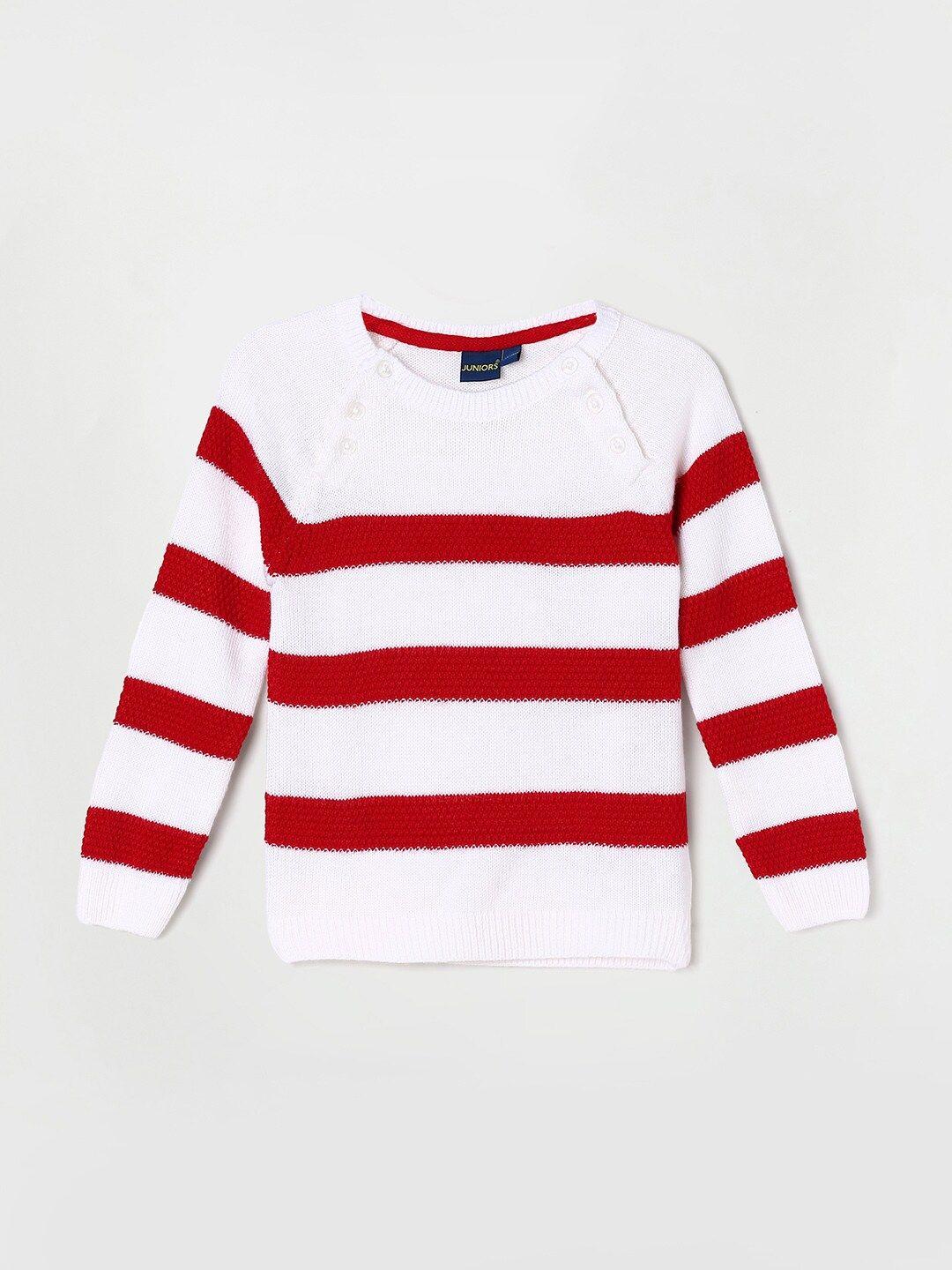 juniors by lifestyle boys striped acrylic pullover
