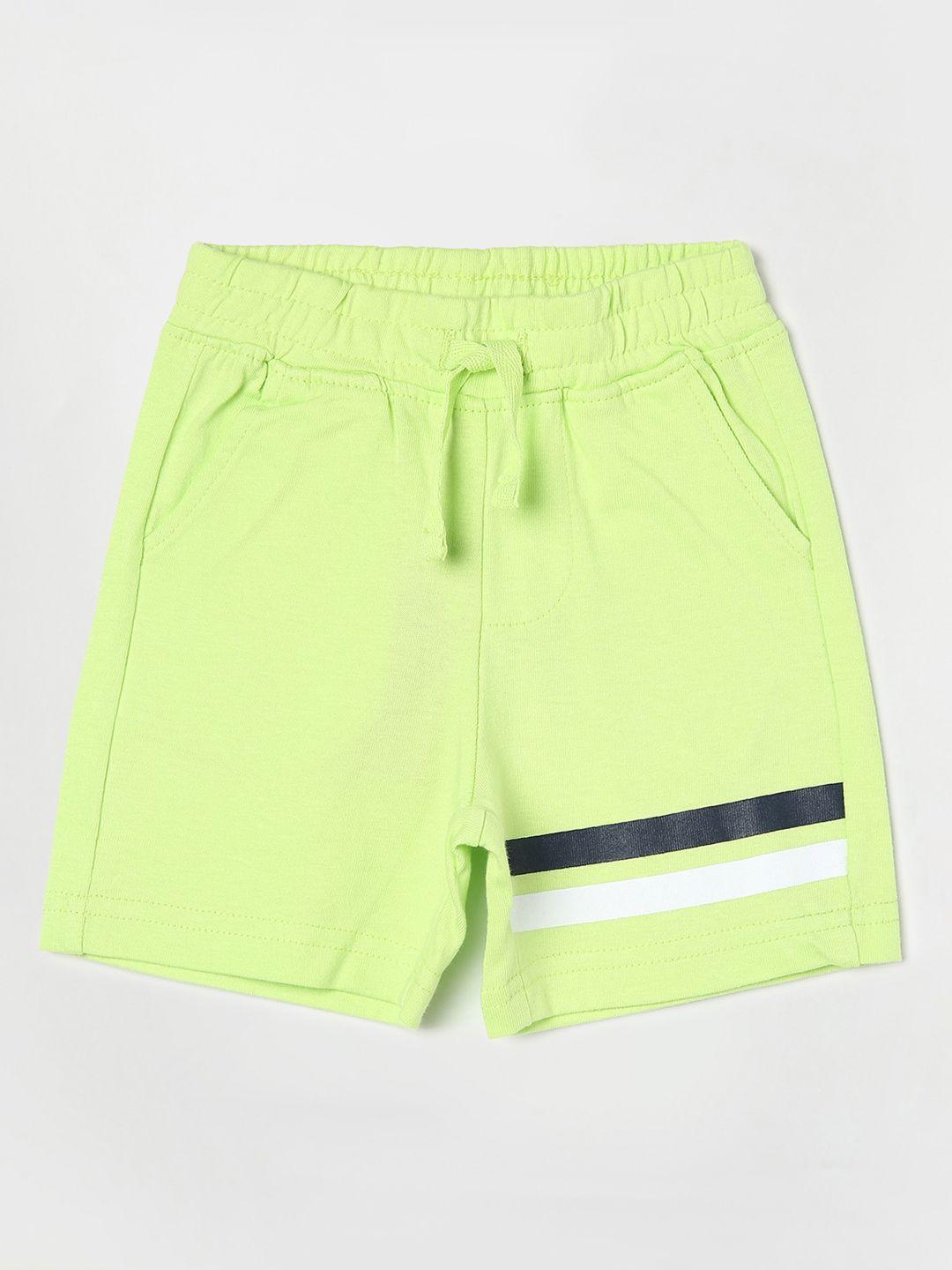 juniors by lifestyle boys striped regular fit cotton shorts