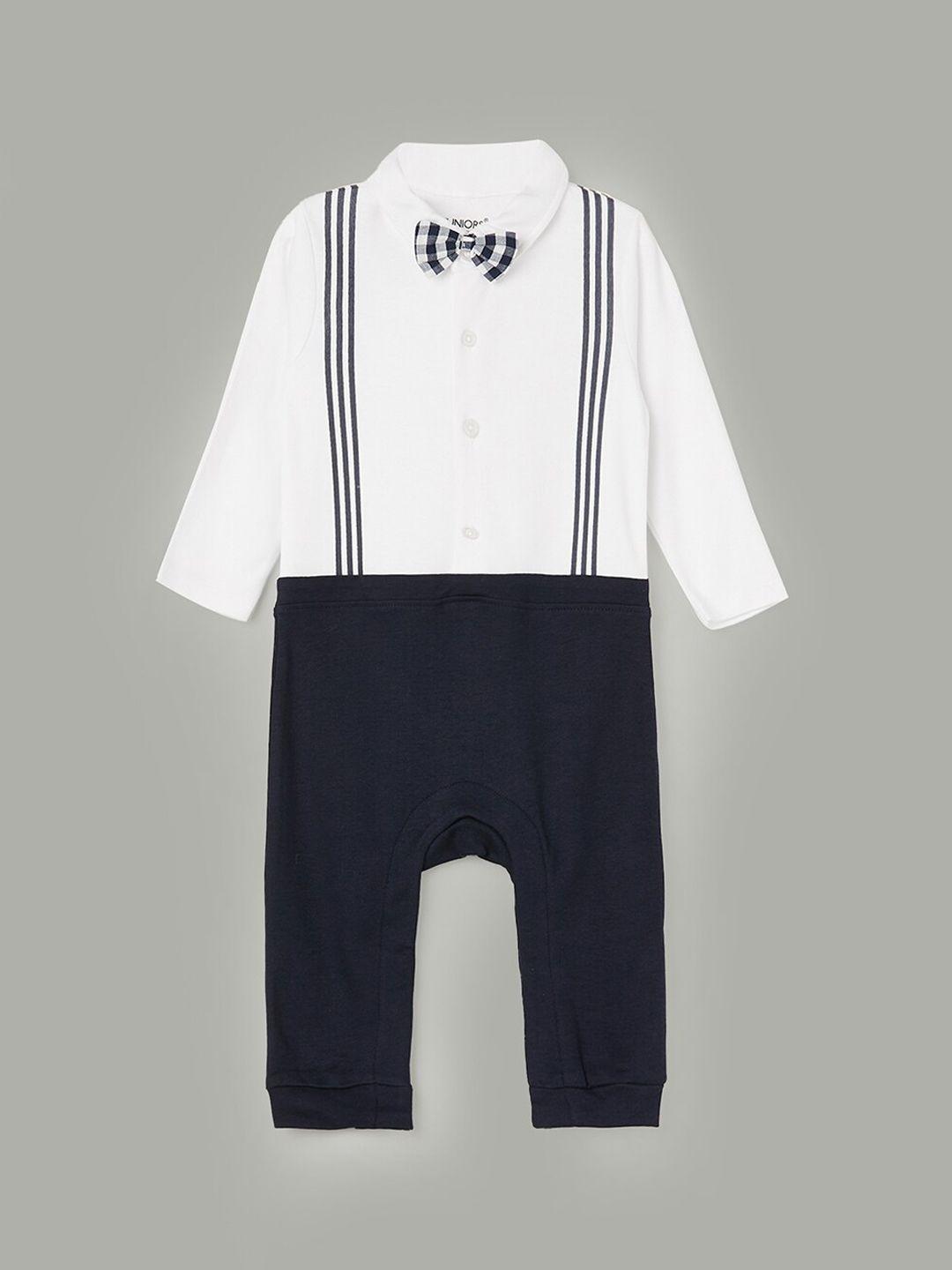 juniors by lifestyle infants boys pure cotton rompers