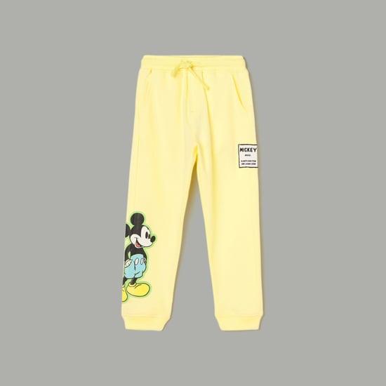 juniors boys mickey printed joggers