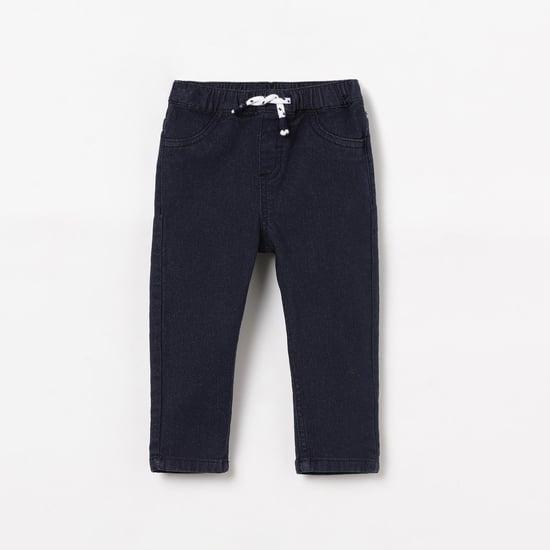 juniors boys solid straight-fit joggers