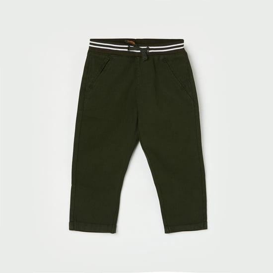 juniors boys solid trousers