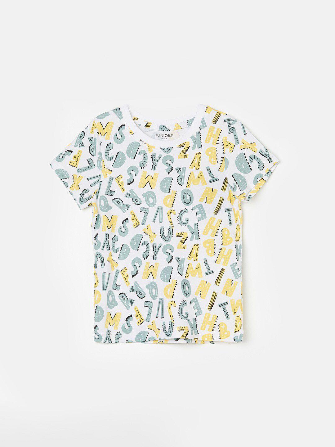 juniors by lifestyle boys cotton printed tshirt