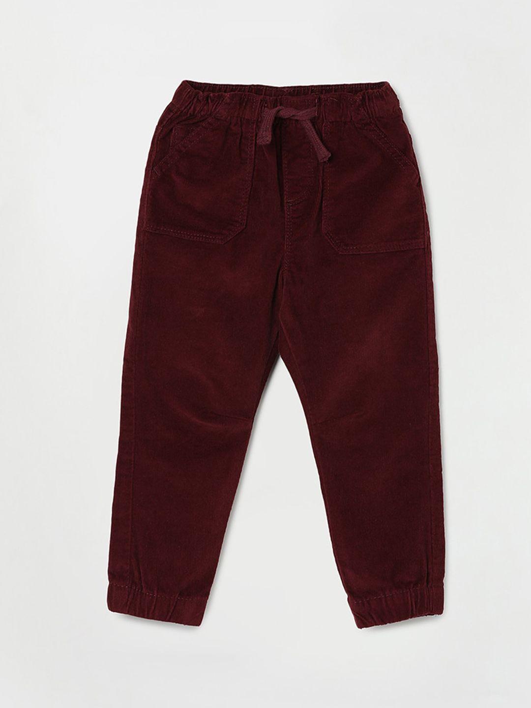 juniors by lifestyle boys mid-rise corduroy joggers