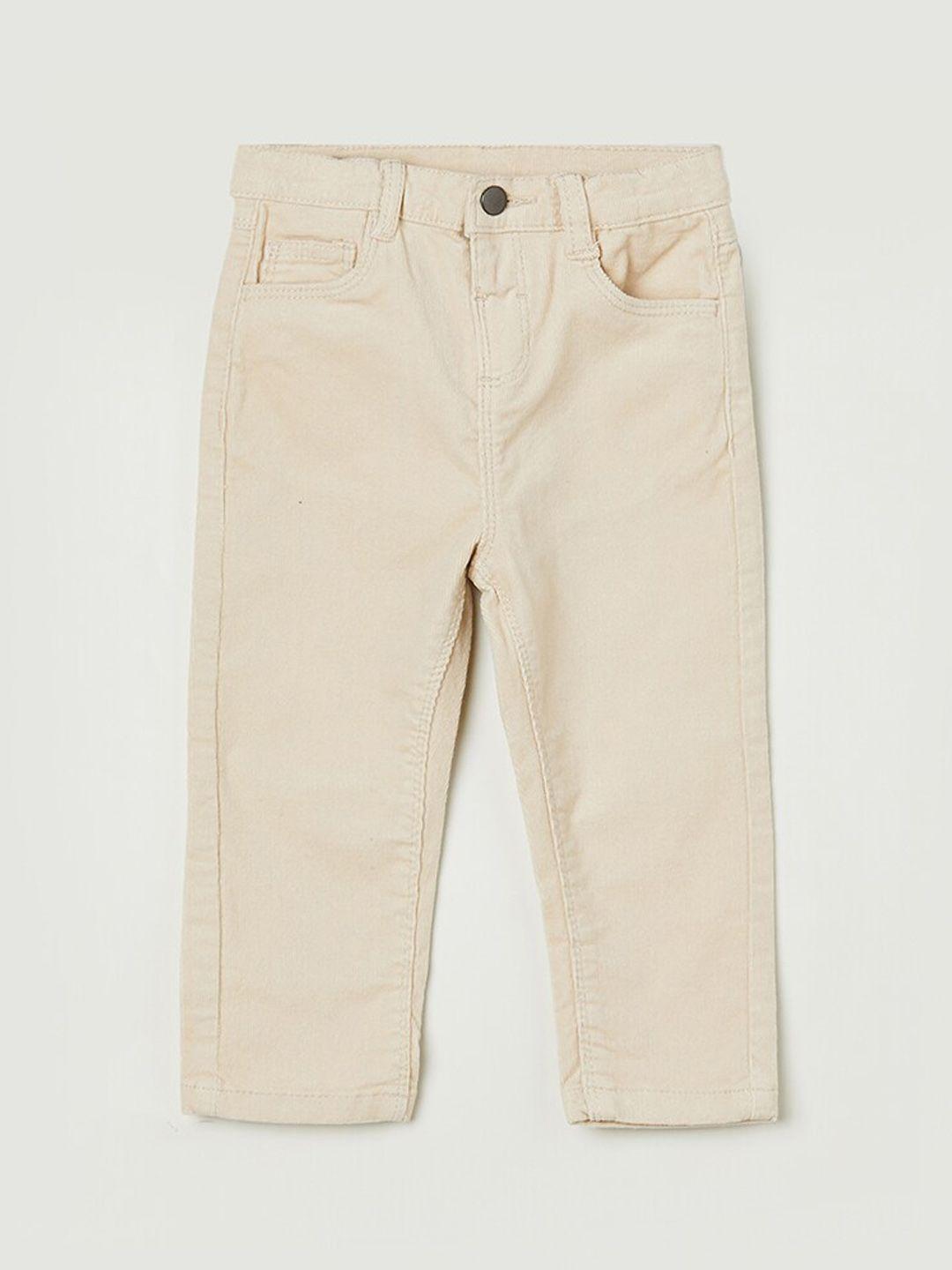 juniors by lifestyle boys mid-rise trousers