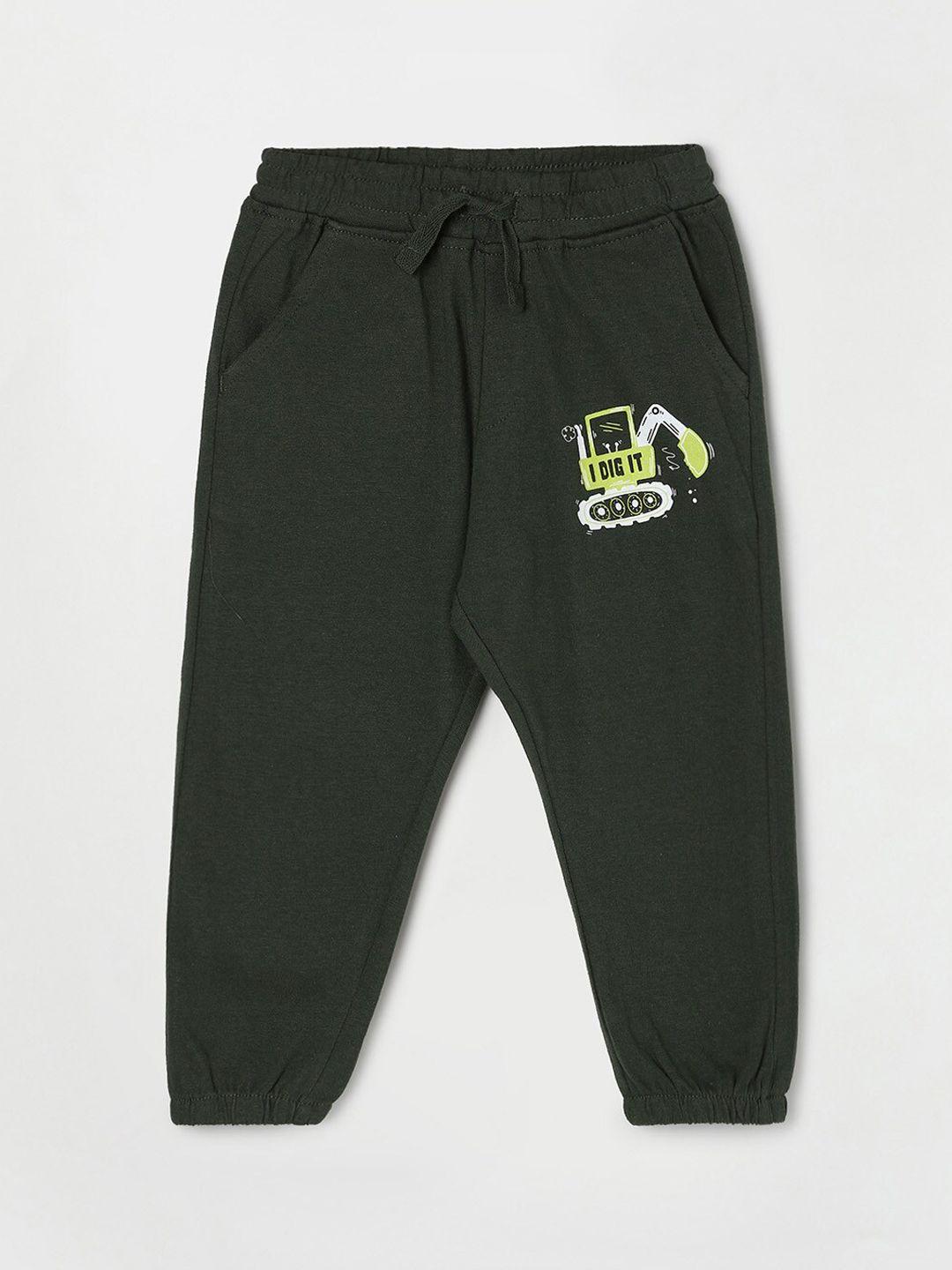 juniors by lifestyle boys printed cotton joggers