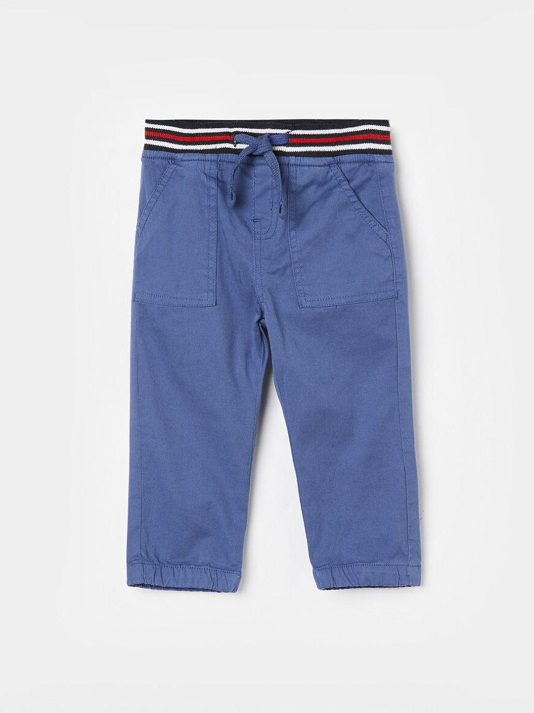 juniors by lifestyle boys woven cotton regular trousers
