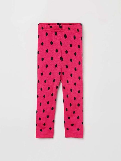 juniors by lifestyle kids fuchsia printed leggings