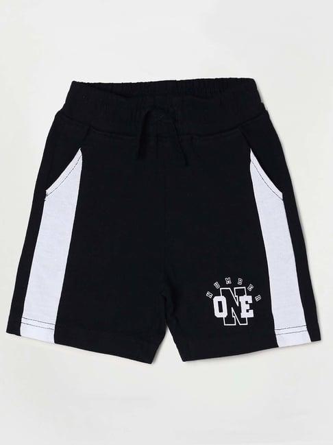 juniors by lifestyle kids navy solid shorts