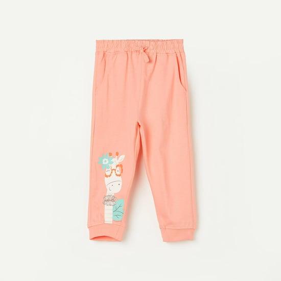 juniors girls graphic printed joggers