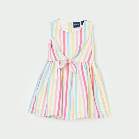 juniors girls striped a-line dress